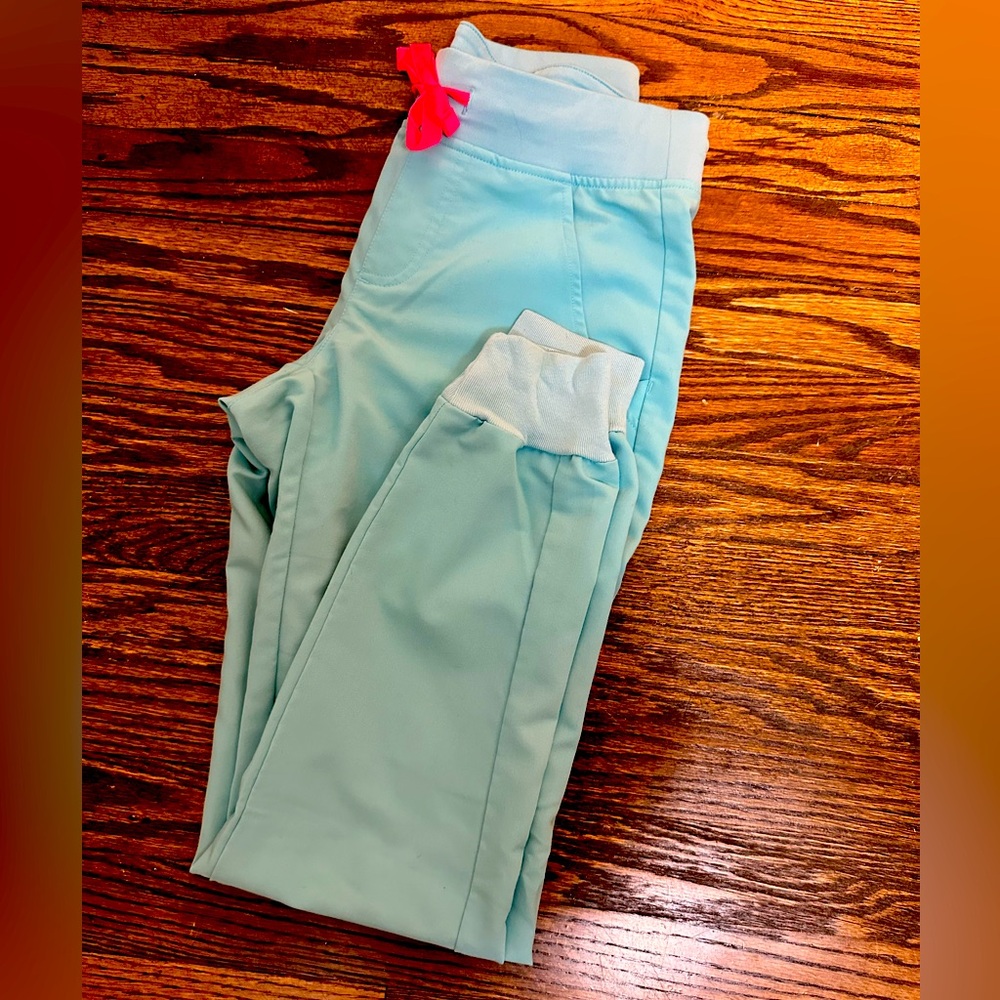 FIGS Neon Blue Zamora Joggers - XXS